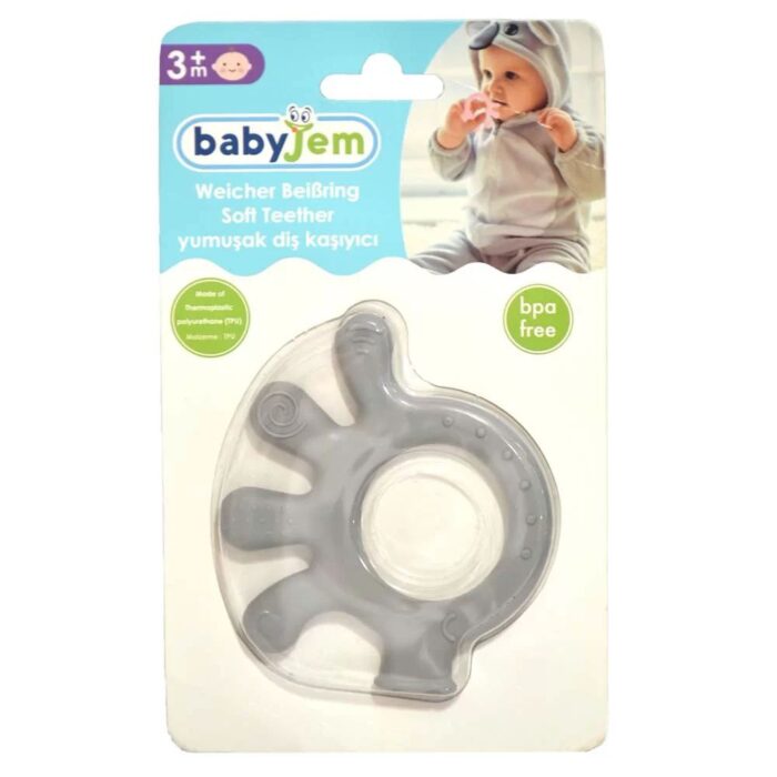 بیبی جم دندانگیر طرح دست Babyjem